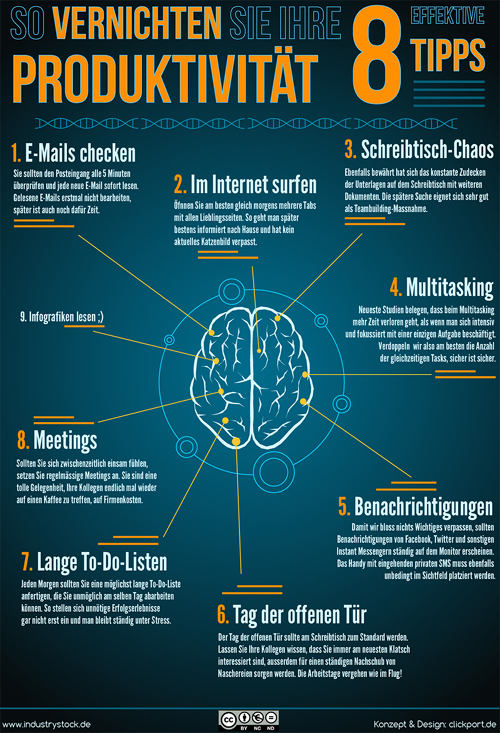 8-Tipps zur Produktivitätssteigerung